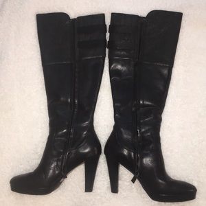 Cole Haan Air Courtney Tall Black Boots